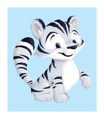 Winston the White Tiger