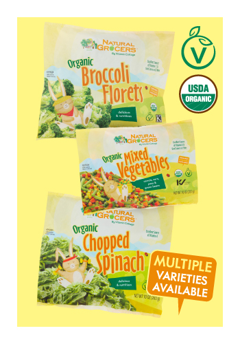 Natural Grocers® Brand Organic Frozen Vegetables