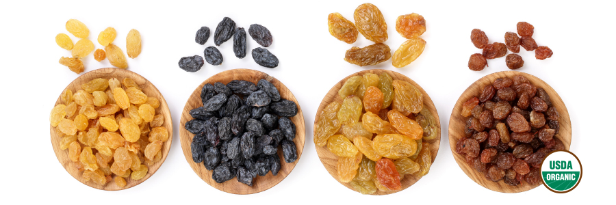 Organic Raisin Varieties