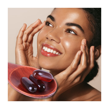 Image of a person rubbing their face