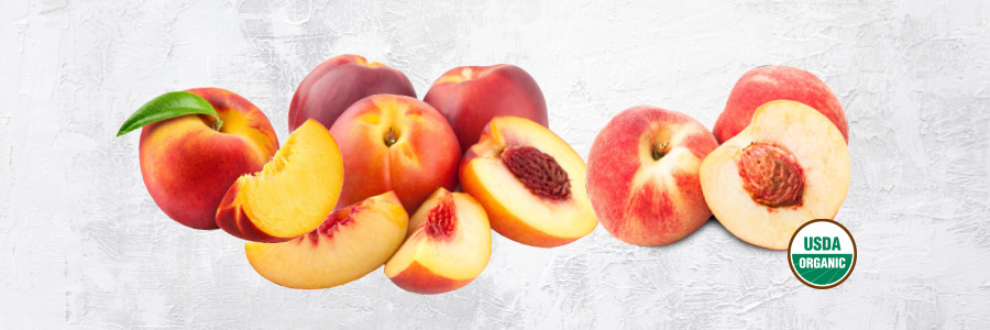 Collection of organic stone frutis