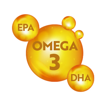 Illustration of Omega-3 fatty acids