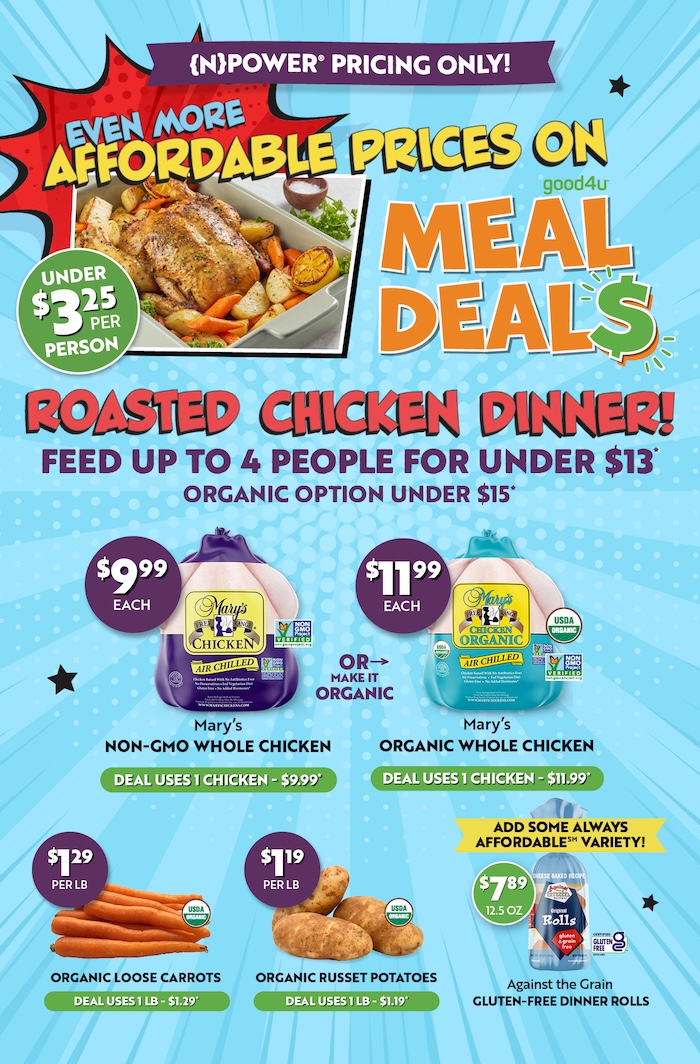 Roasted Chicken Dinner Meal Deal