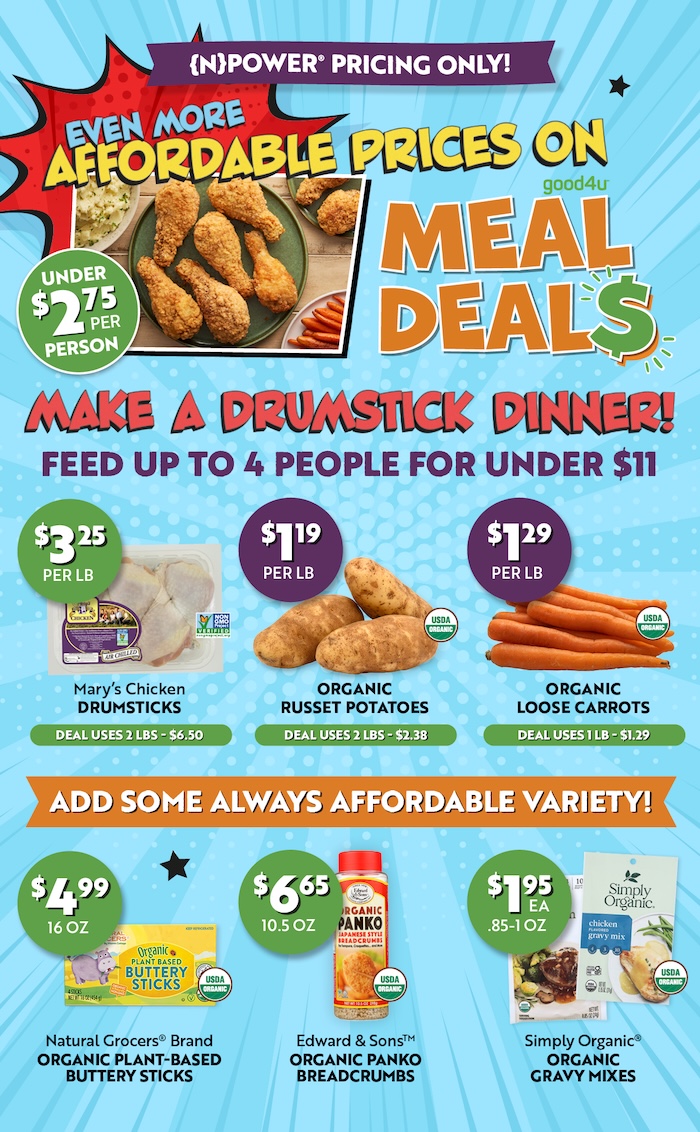 Chicken Drumstick Dinner Meal Deal
