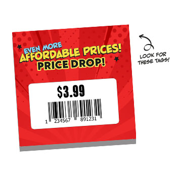 Even More Affordable Price Drop Tag