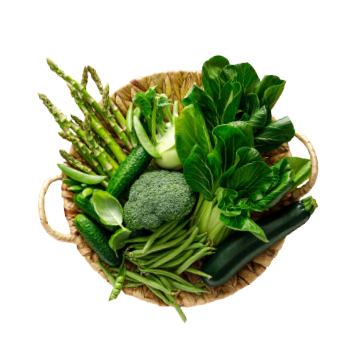 Image of a plate of produce