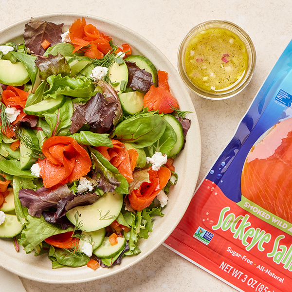 Smoked Salmon Salad