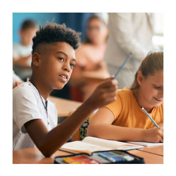 Image of child in school
