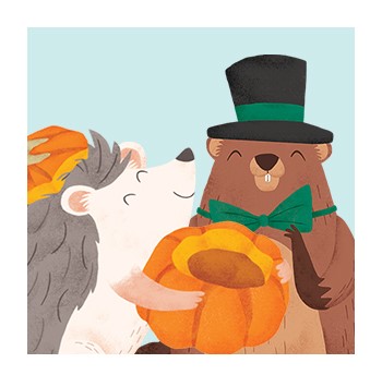 Meet Hattie the Hedgehog & Gaston the Groundhog