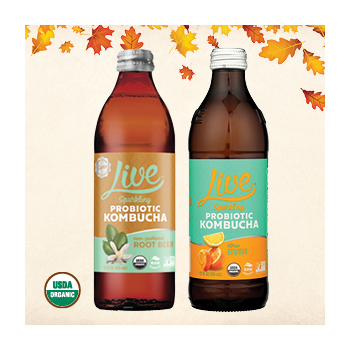 Live Sparkling Probiotic Kombucha