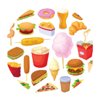 Illustration of Ultra-Processed Foods