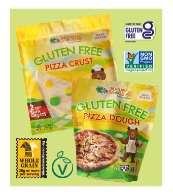 Natural Grocers Brand Gluten Free Pizza Crusts