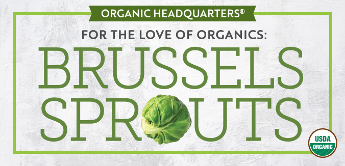For The Love of Organics: Brussels Sprouts
