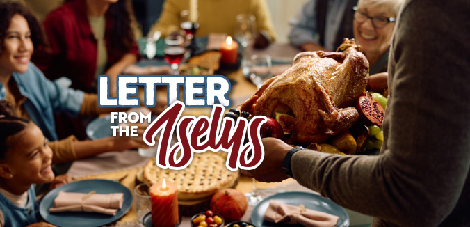 Letter From the Iselys: November 2025