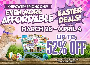 Even More Affordable℠ Easter Deals