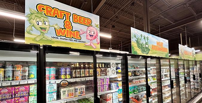 Natural Grocers Temple TX Local Craft Beer & Wine Department