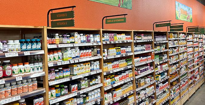 Natural Grocers Reno, NV, Vitamins & Supplements Department