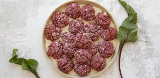 Heart Beet Cookies