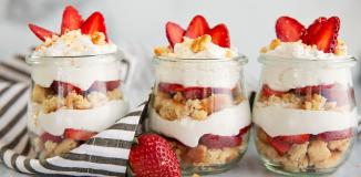 Strawberry Shortcake Parfaits