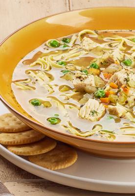 Turkey Noodle Soup with Homemade Broth