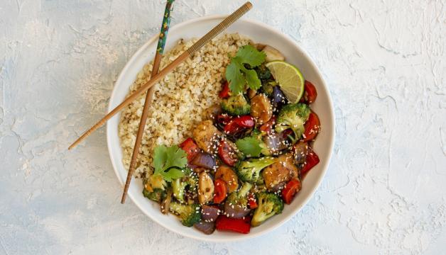 Chicken Vegetable Stir Fry 