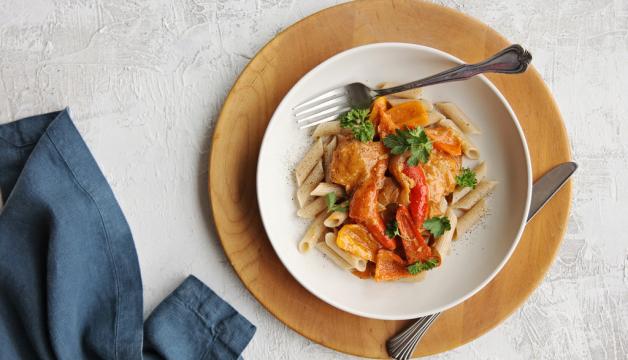 Slow Cooker Chicken Paprikash 