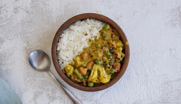 Chicken and Vegetable Korma
