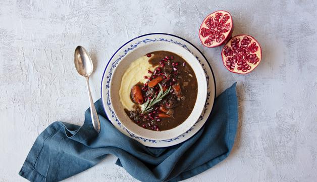 Slow-Cooker Pomegranate Beef Stew