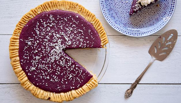 Purple Sweet Potato Pie