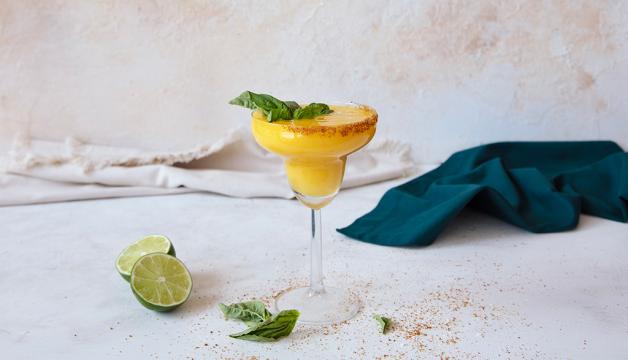 Frozen Mango Margarita Mocktail