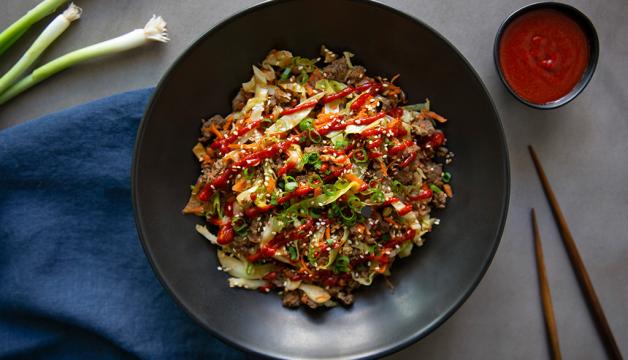Natural Grocers Egg Roll in a Bowl