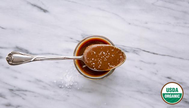 Organic Miso Caramel Sauce