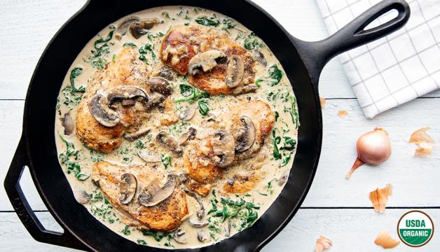 Quick Keto Organic Chicken Florentine