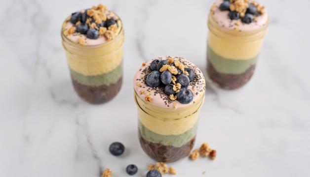 Rainbow Yogurt Parfait