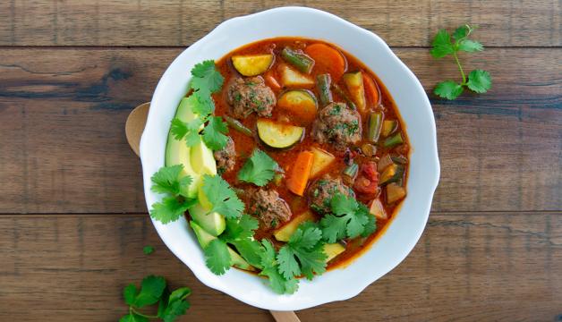 Sopa de Albóndigas (Mexican Meatball Soup)