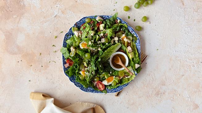 California Cobb Salad with Grapes