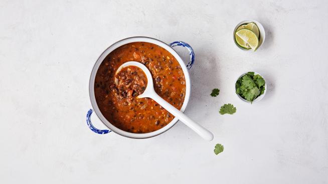 Pumpkin and Bean Chili